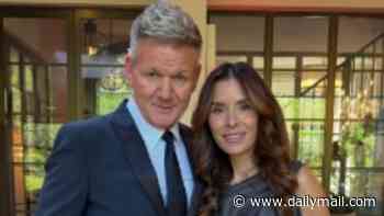 Gordon Ramsay shares pictures with wife Tana and son Jesse - in her Victoria Beckham dress - before they hit the NTA red carpet