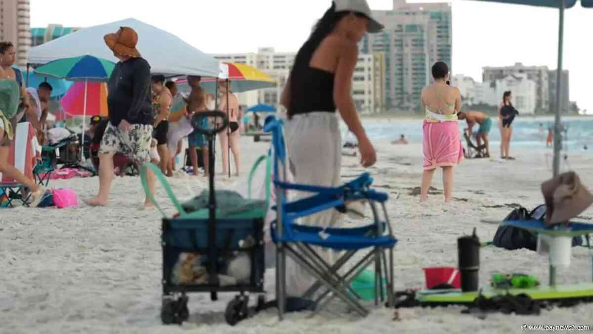 Labor Day weekend draws plenty of visitors and locals to Clearwater beaches and businesses