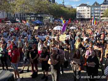 Demo in Köln: Für Demokratie und gegen Rechts