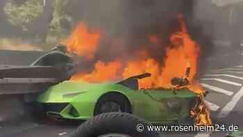Luxus-Lamborghini bei Horror-Crash in zwei Teile gerissen – Vater und Sohn sterben