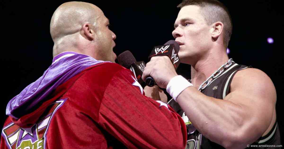 John Cena Didn’t Know He Was Facing Kurt Angle in WWE Debut Until He Reached Arena