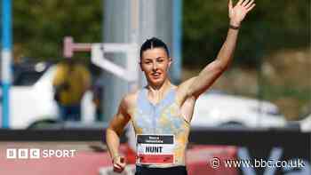 Hunt 'not afraid of anyone' after 100m second-place finish