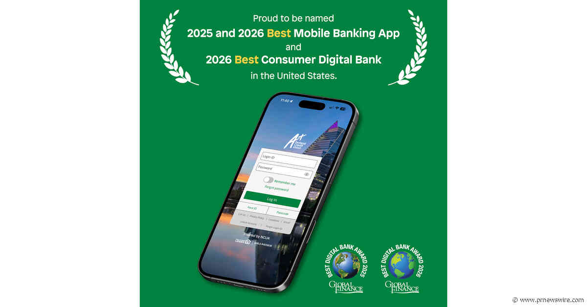 A+ Federal Credit Union Earns Two Top Honors in 2026 World's Best Consumer Digital Bank Awards