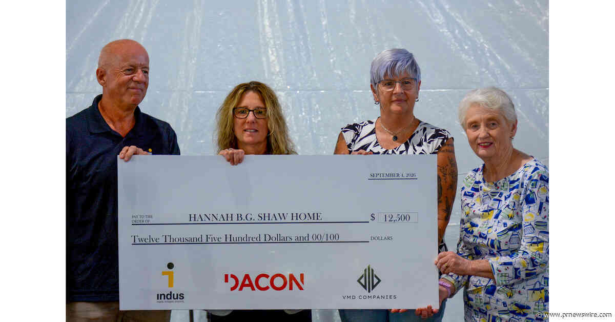 Dacon Corporation, indus, and VMD Companies Celebrate Major Construction Milestone with Cross Beam Signing Ceremony