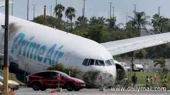 Amazon plane crash victims' identities revealed as five killed when van struck by out-of-control aircraft