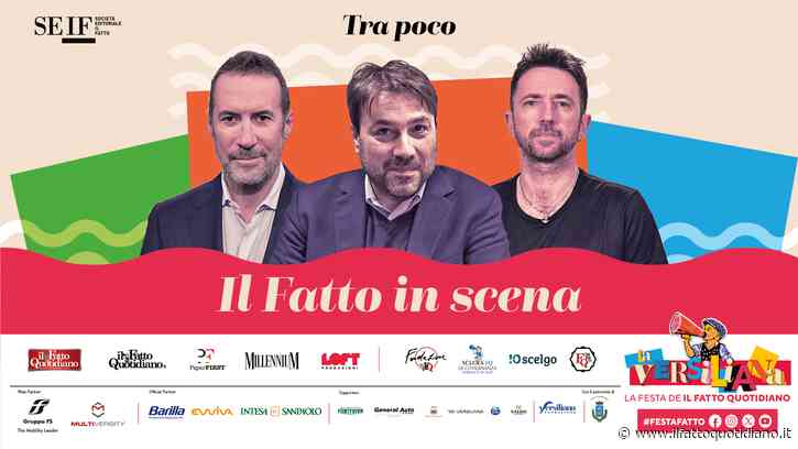 “Il Fatto in Scena”, alla Versiliana gli spettacoli di Tomaso Montanari, Andrea Scanzi e Luca Sommi