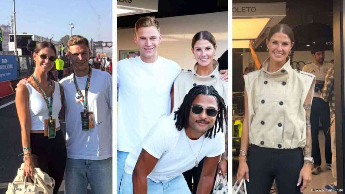 Joshua und Lina Kimmich gönnen sich Formel-1-Auszeit – Bayern-Kollege auch dabei