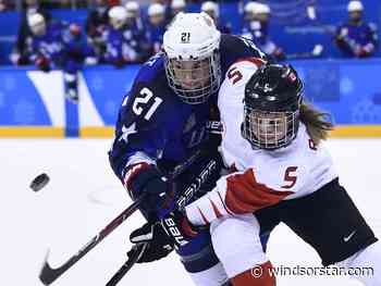 Canadian women’s national hockey team to battle rival Americans at WFCU Centre