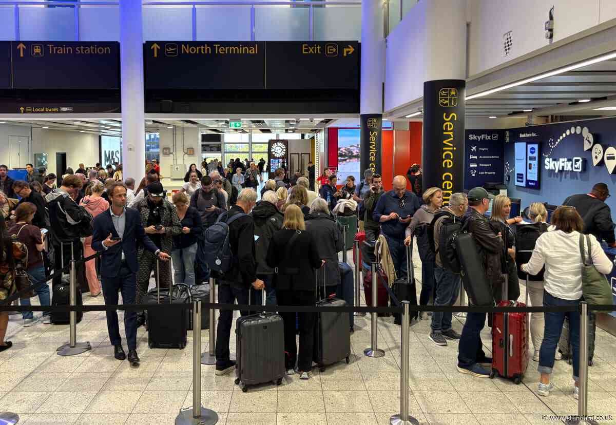 Heathrow and Gatwick LIVE: Hundreds of flights cancelled at UK airports as air traffic control issue sparks chaos
