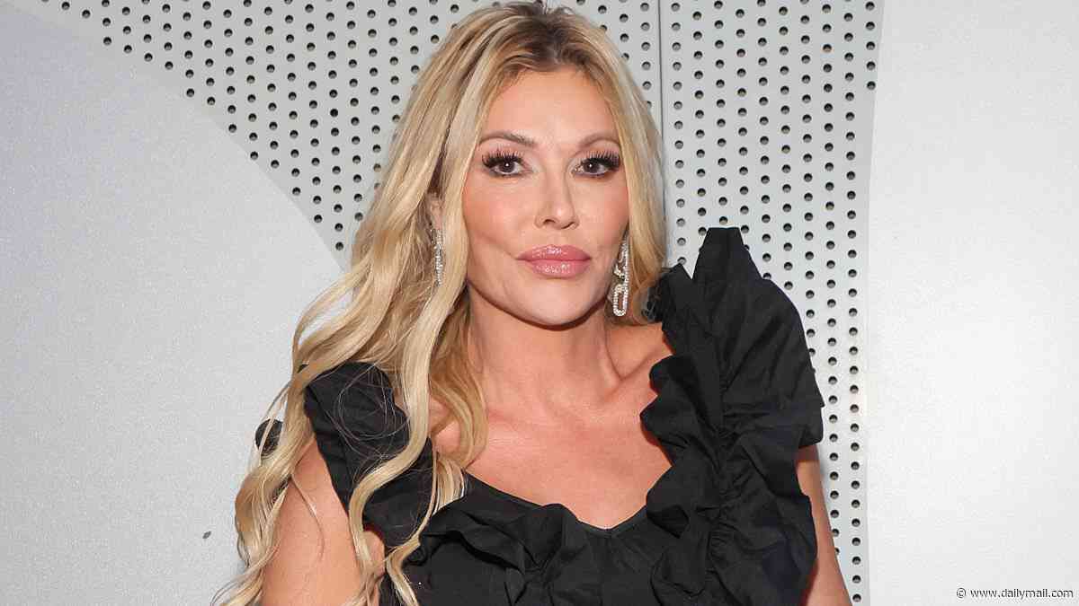 Brandi Glanville claims doctors found something 'alive and moving' in her face amid ongoing battle with facial fungus and parasites