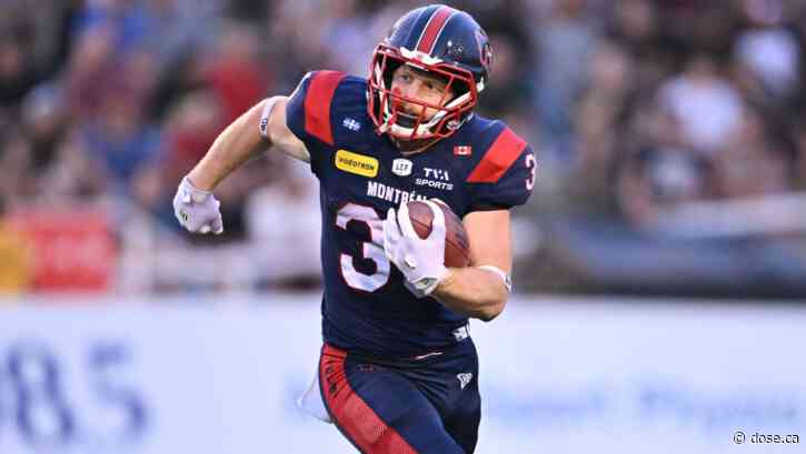 Disaster for Travis Theis with the Alouettes