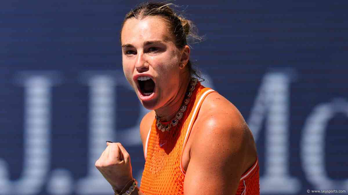 Sabalenka survives Noskova battle to keep US Open three-peat bid alive
