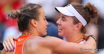 Botic van de Zandschulp pas laat in actie, Aryna Sabalenka met moeite door
