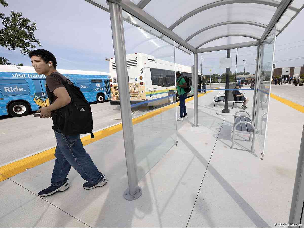 Windsor unveils new east-end bus terminal
