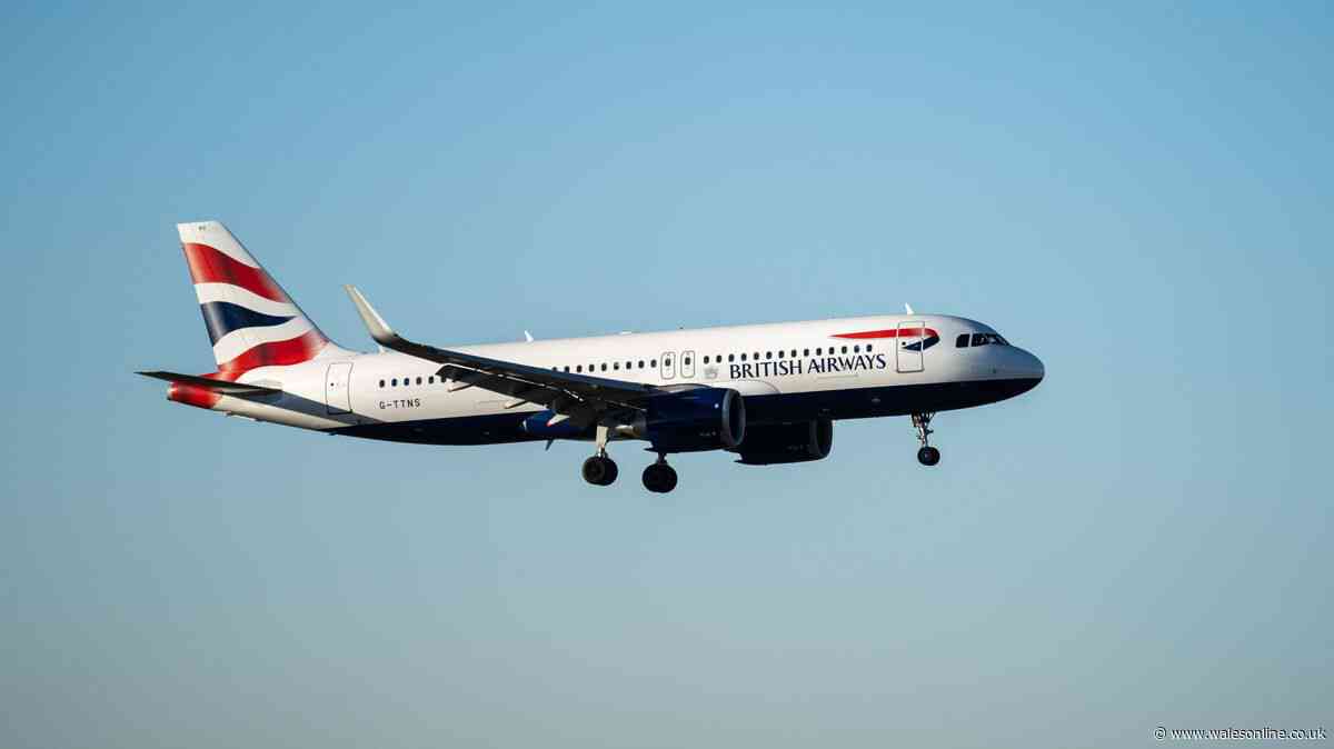 British Airways flight from London to Shanghai diverts to Cardiff in airport chaos