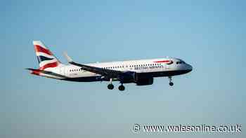 British Airways flight from London to Shanghai diverts to Cardiff in airport chaos
