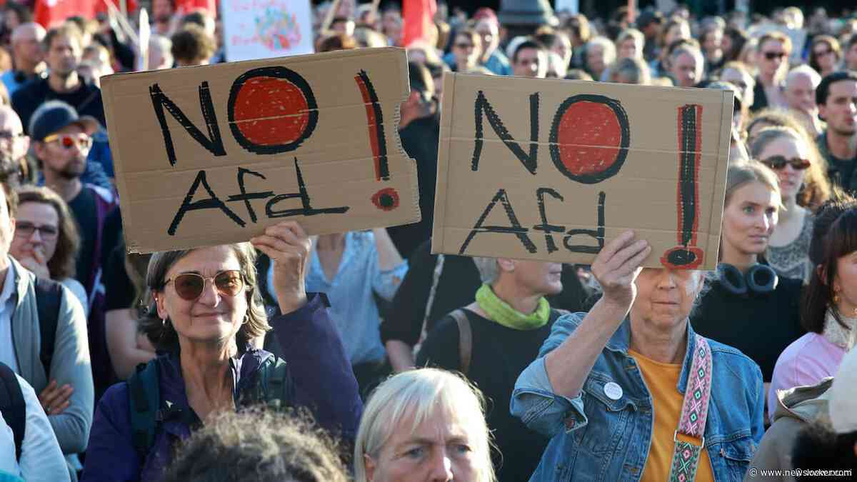 Duizenden Duitsers protesteren tegen AfD na grote verkiezingsoverwinning