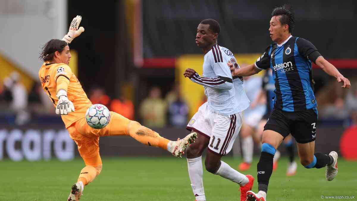 Club Brugge vs. Aston Villa LIVE: Champions League updates and reaction as Aston Villa earn hard-fought win