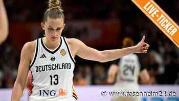 Deutschlands Basketball-Frauen begeistern in der Defense – jetzt live