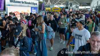 Flights are STILL grounded at UK airports after air traffic control 'technical failure' saw more than 600 cancelled - with fix 'taking longer than hoped'