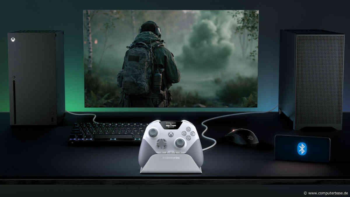 SteelSeries Aeon Pro: Gamepad setzt auf Wechsel-Akku für „Infinite Power“