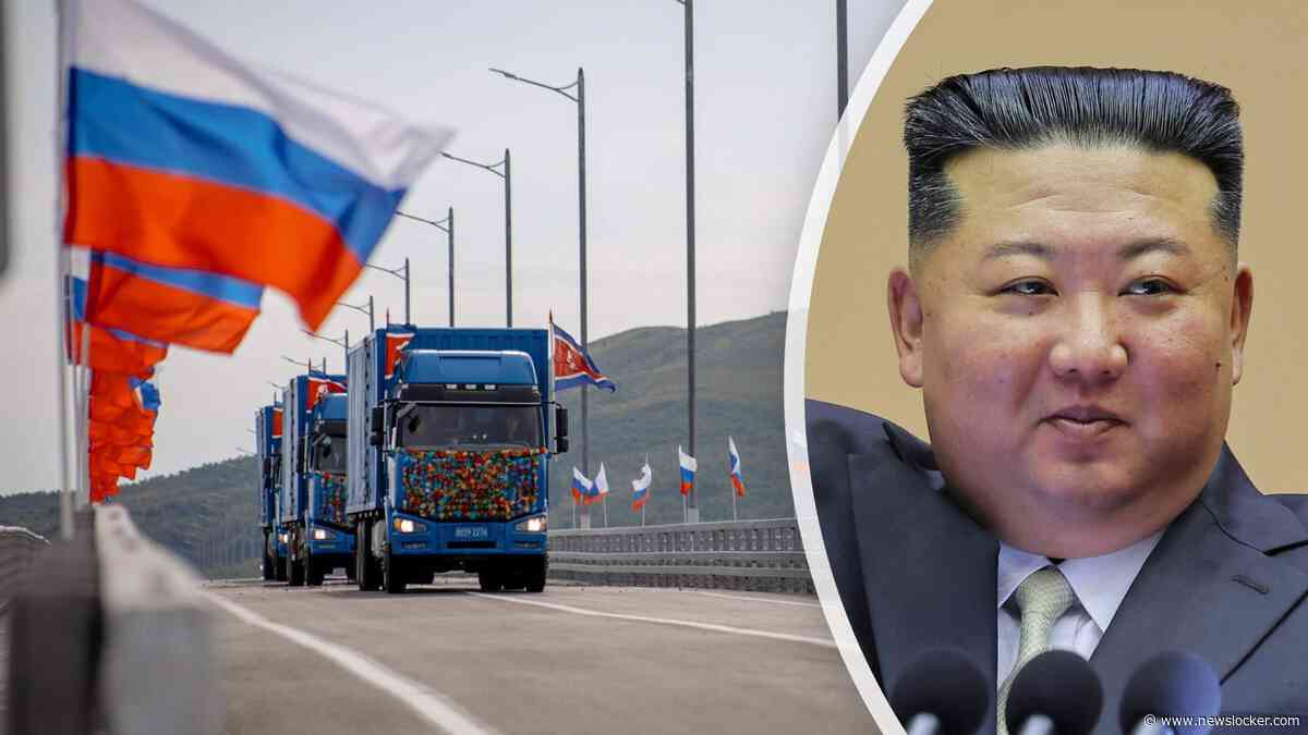 ’Schurkenbrug’ in gebruik genomen: Noord-Korea en Rusland openen eerste verkeersverbinding tussen de twee landen