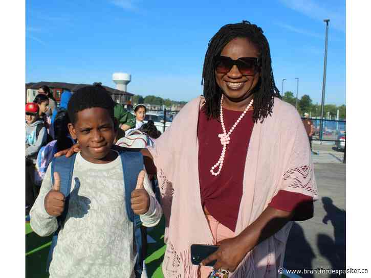 Staff at new Blanche E. Williams Public School welcome more than 600 students for first day of class