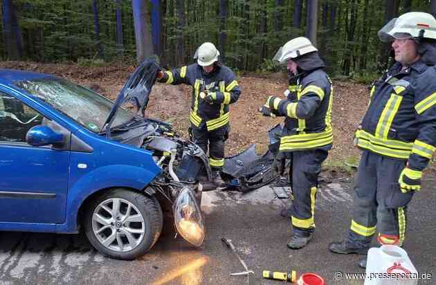 FW Sonsbeck: eCall - Verkehrsunfall auf der Reichswaldstraße