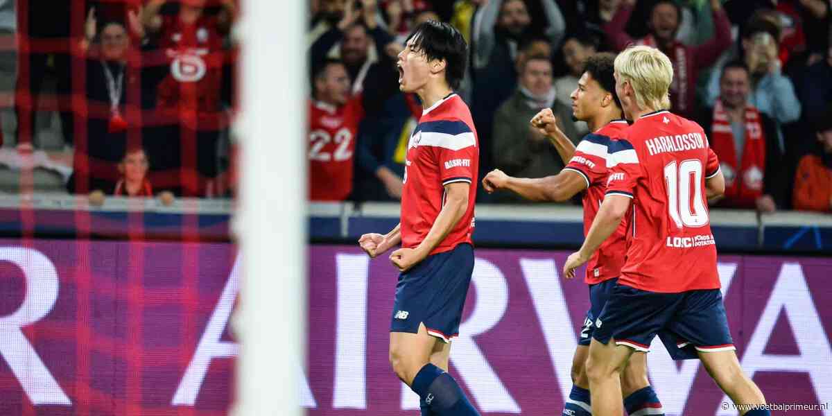 Ongekend: Ueda is met handelsmerk direct goud waard in CL-debuut voor Lille