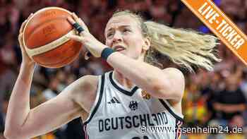 Deutschlands Kapitänin zaubert unter dem Korb – Basketball-WM jetzt live