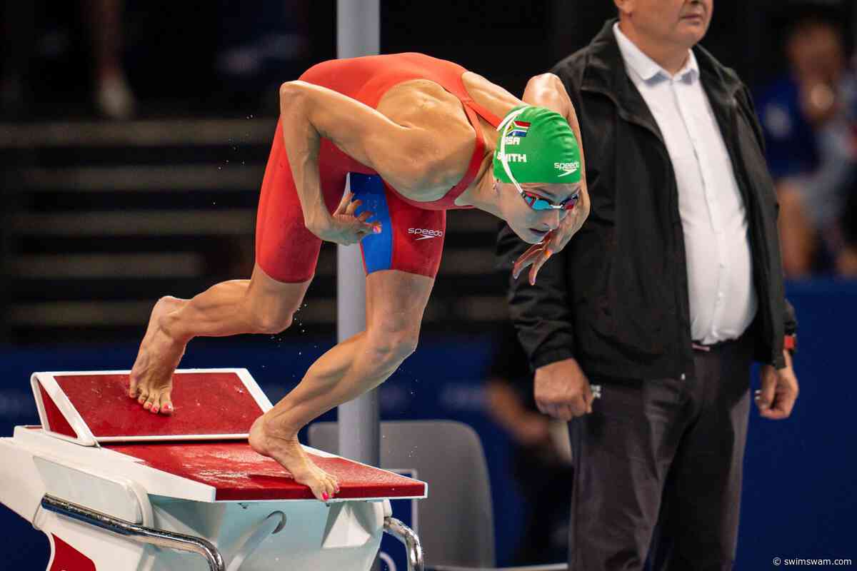 Olympic Champion Tatjana Smith (Schoenmaker) Entered In South African SC Championships