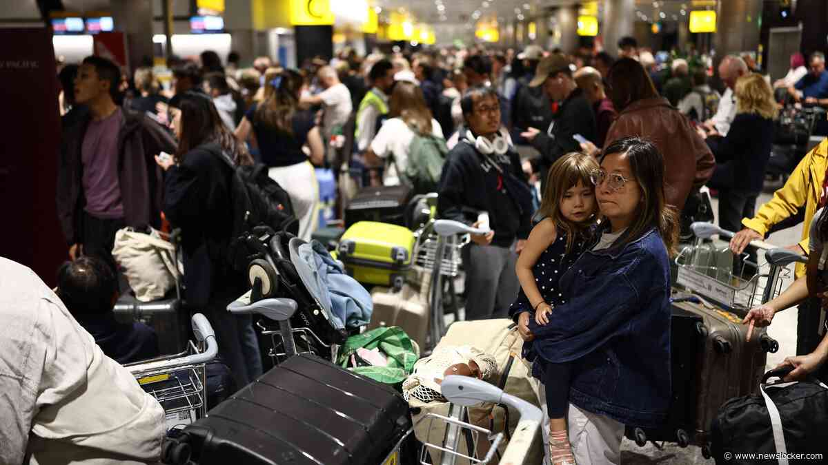 Luchtvaartstoring treft tienduizenden reizigers en raakt ook Schiphol hard