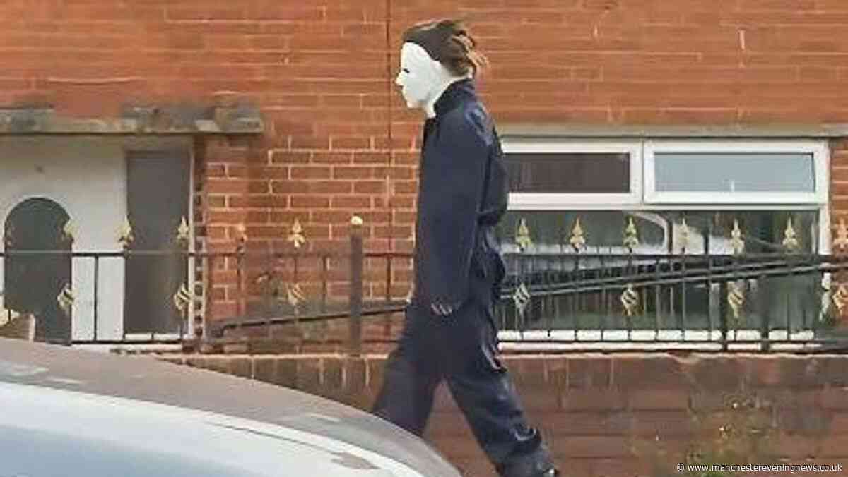 Residents of West Yorkshire town terrified by man in Michael Myers Halloween mask