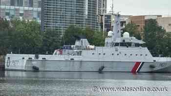 French Navy confirms why it has a patrol boat in Cardiff Bay