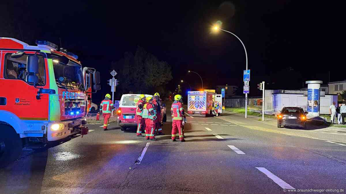 Unfall auf Lebenstedter Kreuzung: drei Personen leicht verletzt
