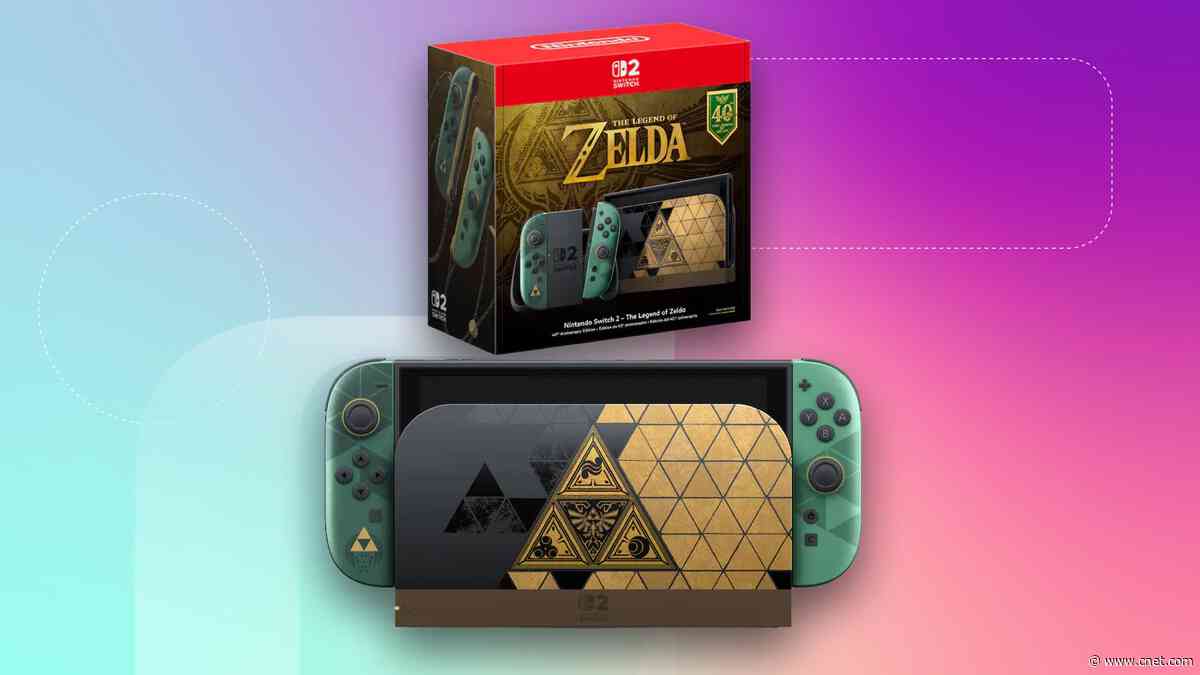 Preorder the Stunning Zelda-Themed Nintendo Switch 2 Before It Sells Out