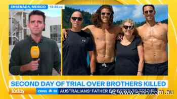 Second day of trial over Aussie brothers killed in Mexico