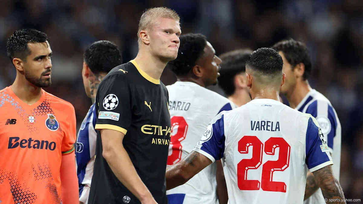 Champions League: Haaland puts Man City in front at Porto, Real Madrid 2-0 up
