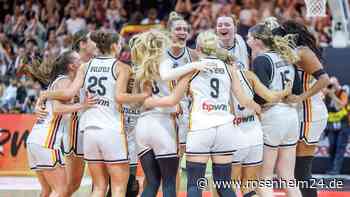 Deutsche Basketball-Frauen zaubern sich ins Viertelfinale