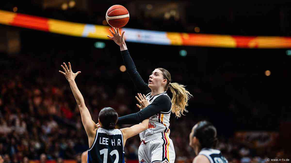 Südkorea abgefertigt: Deutsche Basketballerinnen rauschen souverän ins WM-Viertelfinale