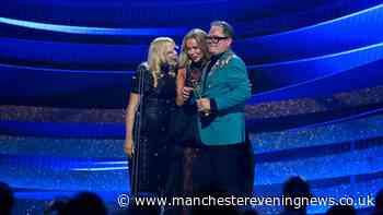 Alan Carr breaks down in tears after surprise National Television Awards tribute from Traitors stars