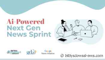 Diez medios latinoamericanos participan en el nuevo AI-Powered Next Gen News Sprint