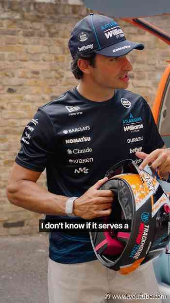 ⛑️🤝⛑️ Carlos Sainz 🤝 Raúl Fernández #f1