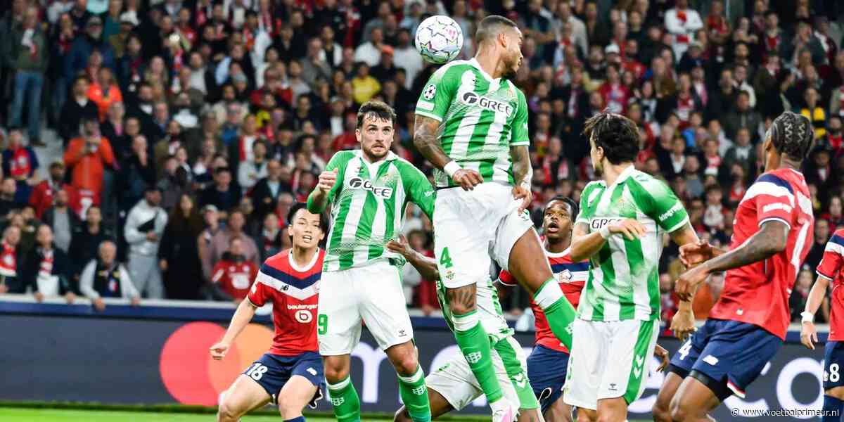 Waanzinnig: Parrott volgt voorbeeld Ueda en zet Betis op voorsprong tegen Lille