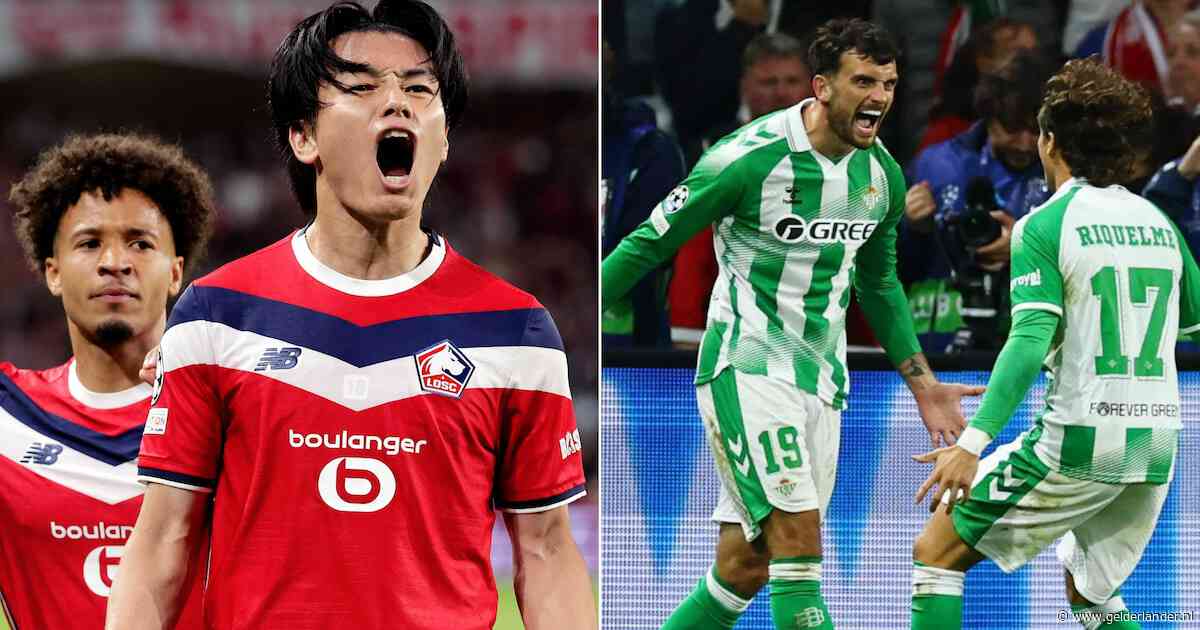 LIVE Champions League | Goals van Ayase Ueda en Troy Parrott in Lille, Ethan Mbappé krijgt rood na elleboogstoot