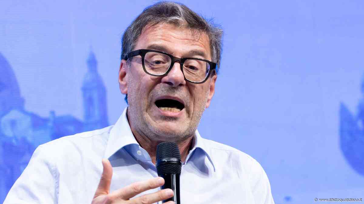 Manovra, Giorgetti: “Flat tax per gli stipendi dei giovani, ma sulla pensione a 64 anni attenzione alla sostenibilità”