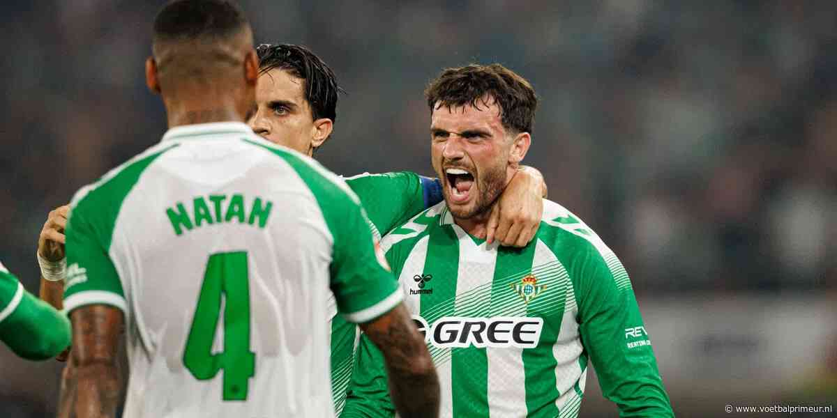Ueda en Parrott schitteren in Champions League: Betis in tweede helft langs Lille