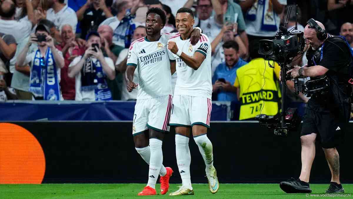 Real Madrid profiteert optimaal van Italiaans foutenfestijn en start CL met zege