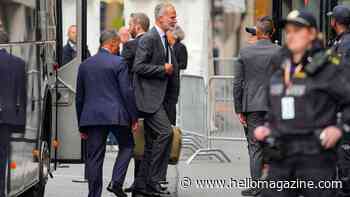 King Felipe leads sombre royals arriving in Oslo ahead of King Harald's funeral