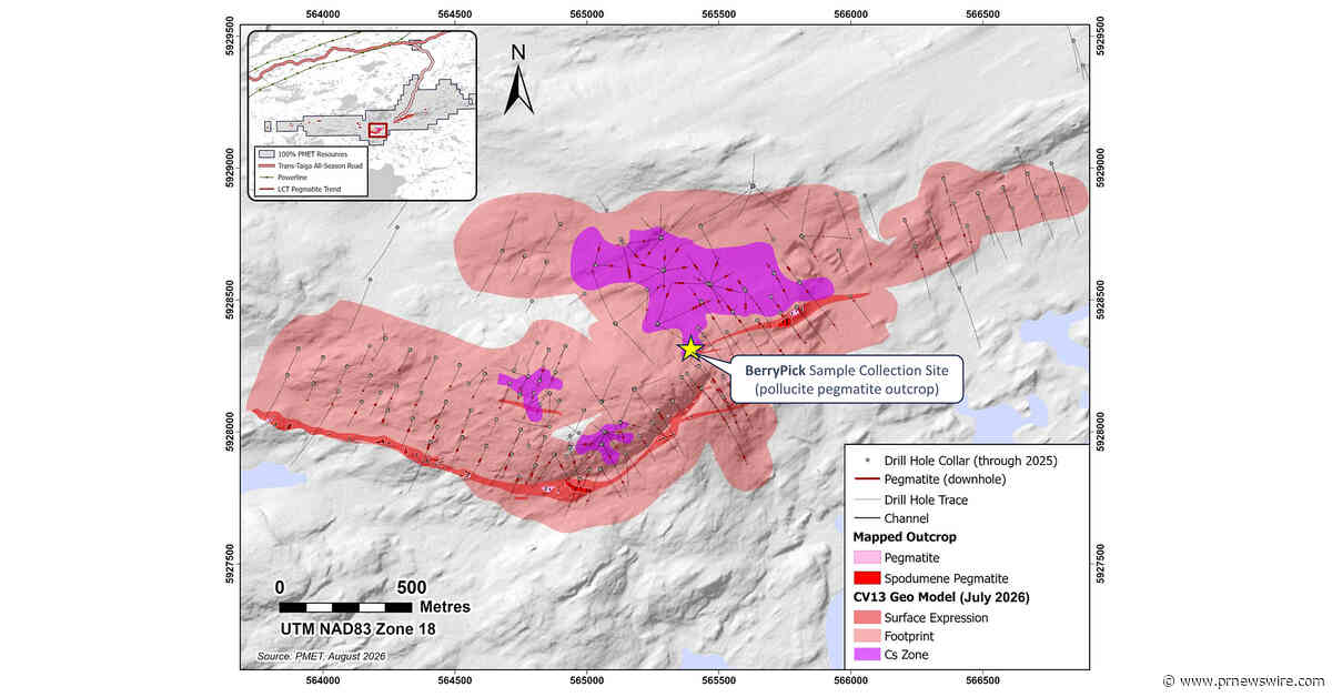 PMET Conducts Large Scale Caesium Sampling Program at CV13